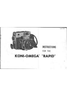 Koni-Omega Rapid manual. Camera Instructions.